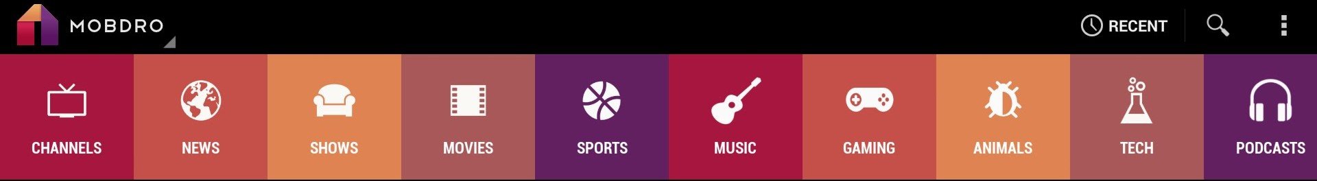 Mobdro Download - Live Tv Logo